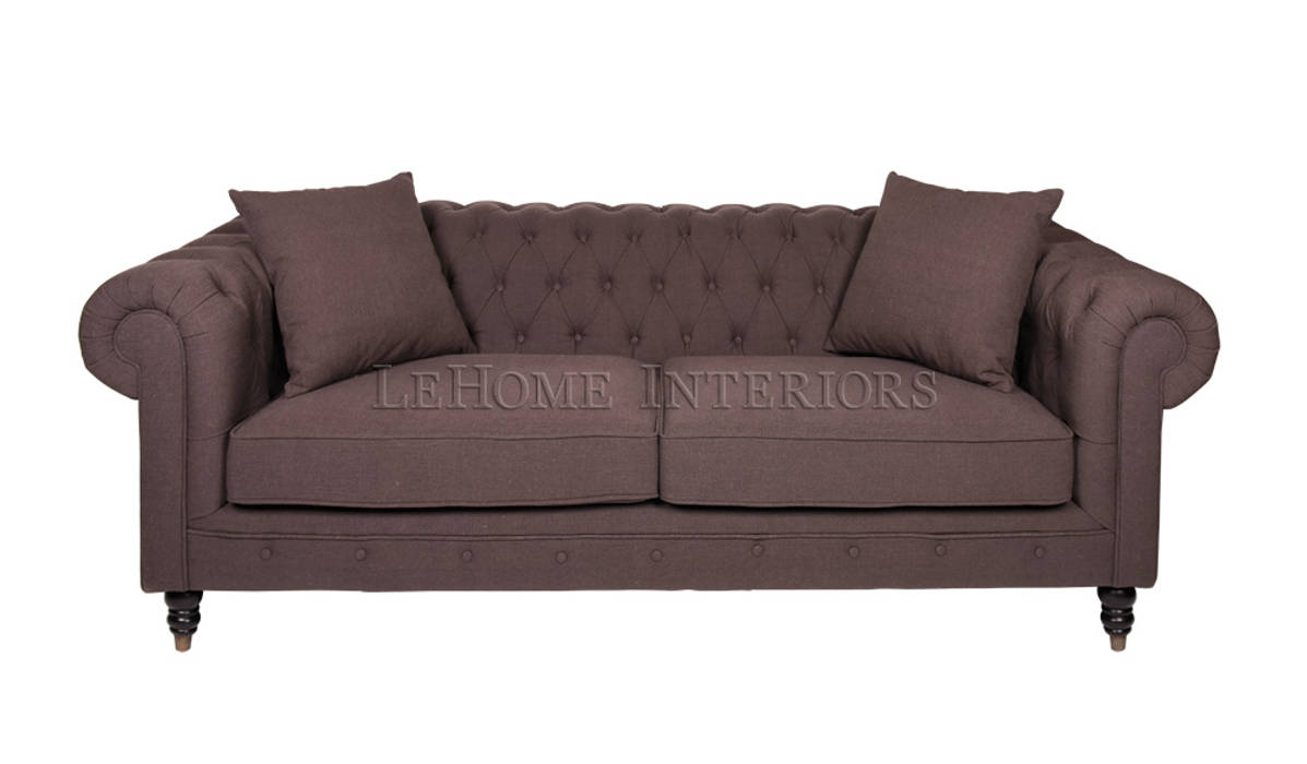 Диван Chester House Sofa Taupe S011 LeHome Interiors Гостиная в классическом стиле Дерево Эффект древесины Диваны и кресла