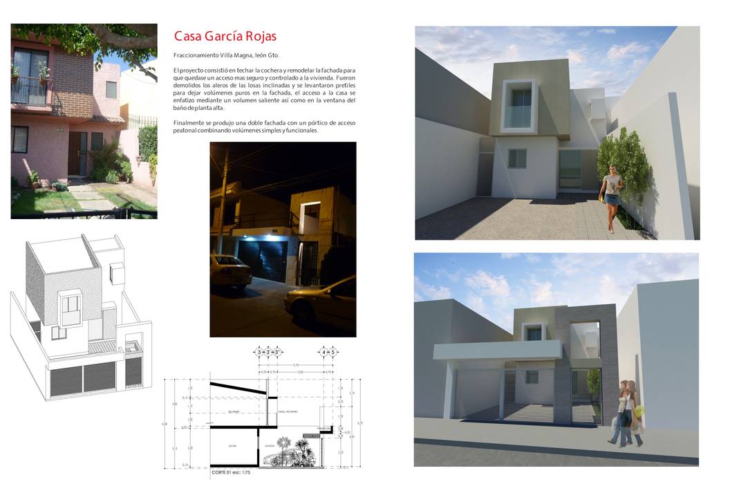 Remodelación Casa Garcia Rojas, FLORES ROJAS Arquitectura FLORES ROJAS Arquitectura