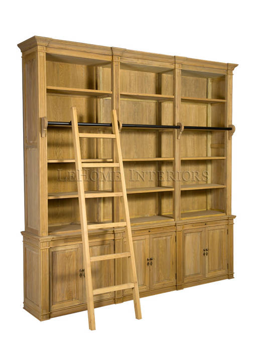 Библиотека Gardien Library Cabinet L078 LeHome Interiors Рабочий кабинет в классическом стиле Дерево Эффект древесины Шкафы и полки