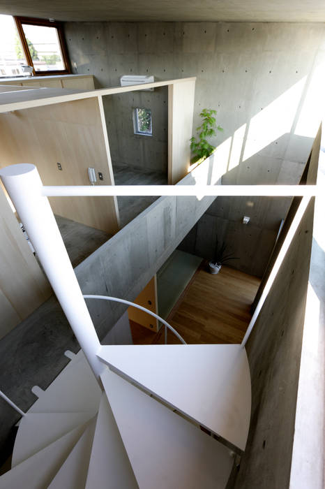 下小鳥の家, 桐山和広建築設計事務所 桐山和広建築設計事務所 Modern style bedroom