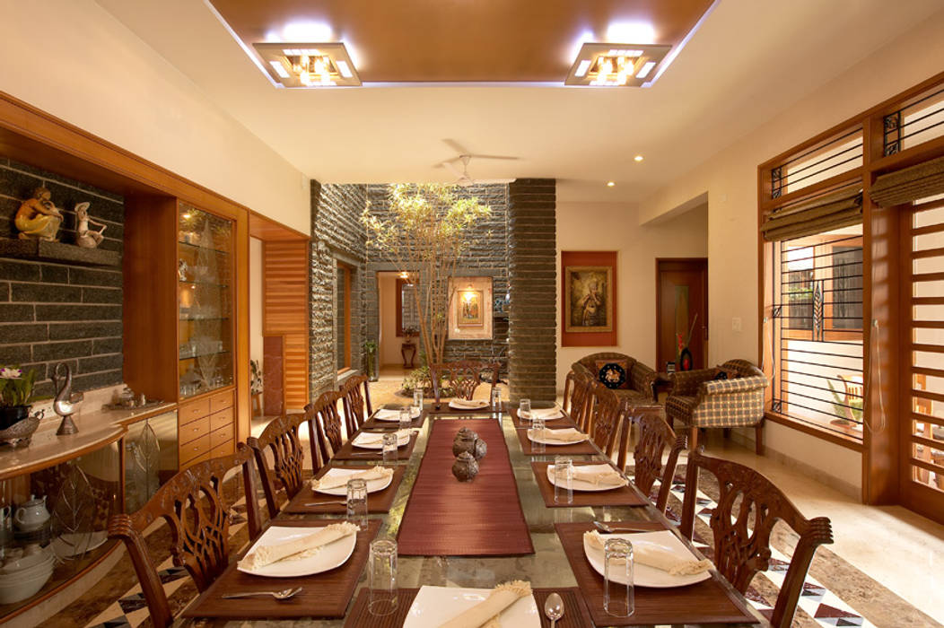 Residence Sangeeta Kumar Consultants Asian style dining room