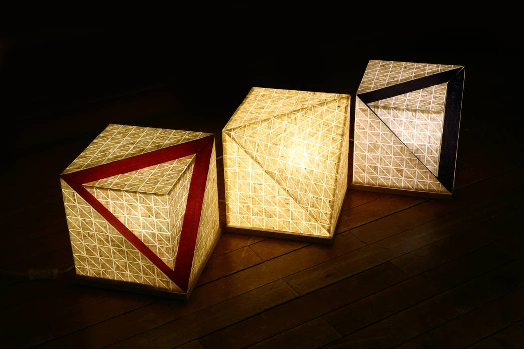 Korea Fabric - Pixel Lighting, Min_D (민디) Min_D (민디) Moderner Wintergarten Textil Bernstein/Gold