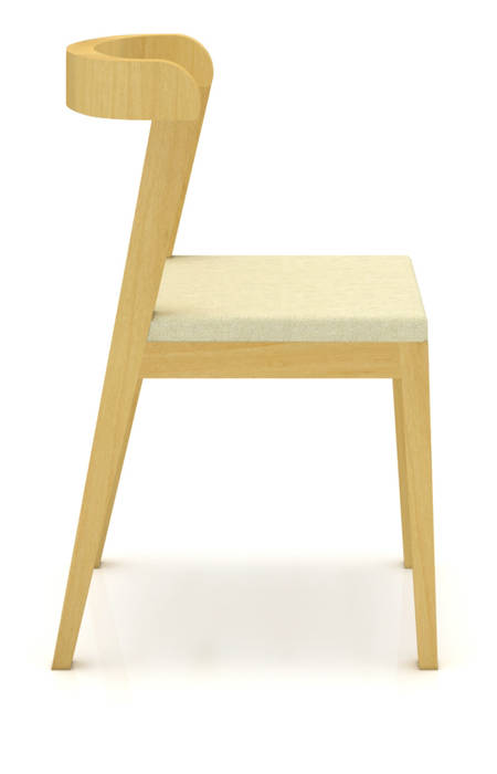Silla - Priani, diesco diesco Salones minimalistas Compuestos de madera y plástico Bancos y sillas