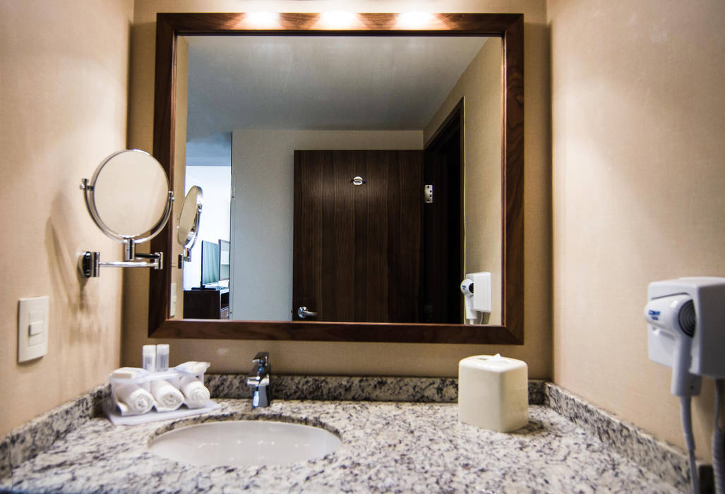 Holiday Inn Express, diesco diesco Modern bathroom Wood-Plastic Composite Decoration