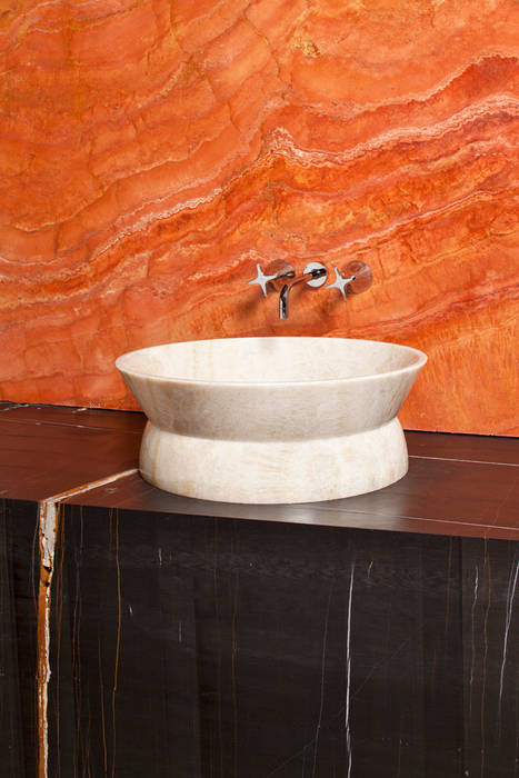 MOHS per Purapietra, itacafreelance itacafreelance Modern Bathroom Stone Sinks