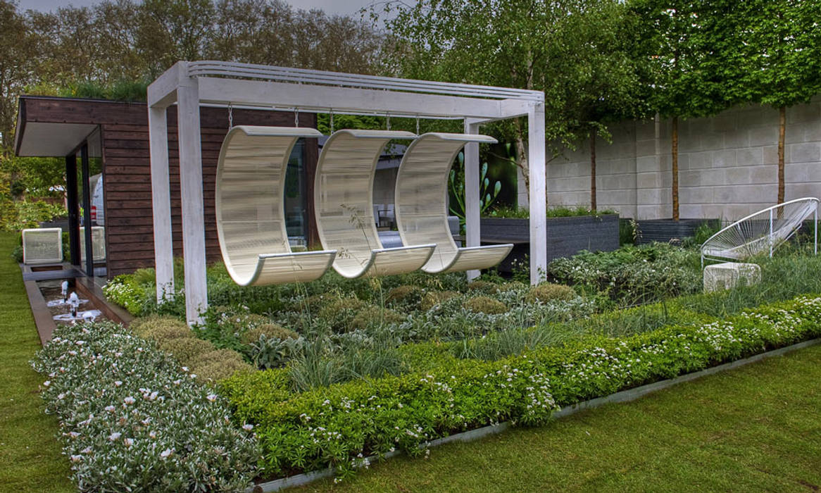 Chelsea Flower Show 2012 : The Rootop Workplace of Tomorrow Aralia Commercial spaces Wood Wood effect Commercial Spaces