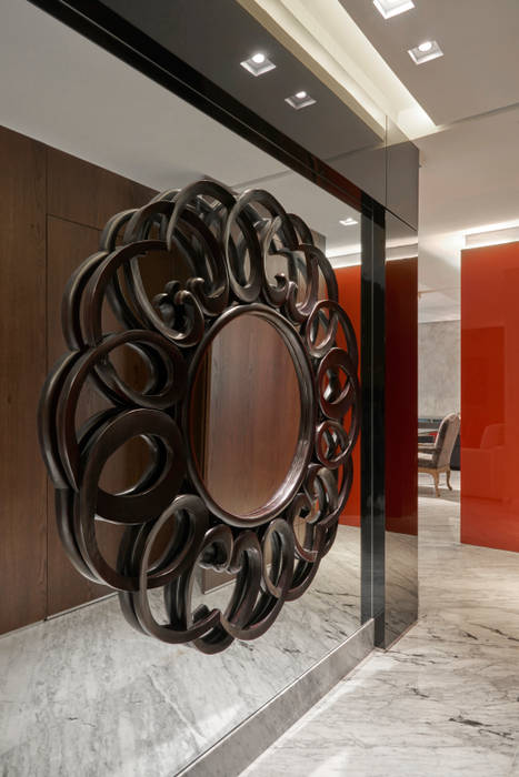 Apartamento MV, Isabela Canaan Arquitetos e Associados Isabela Canaan Arquitetos e Associados Modern Corridor, Hallway and Staircase