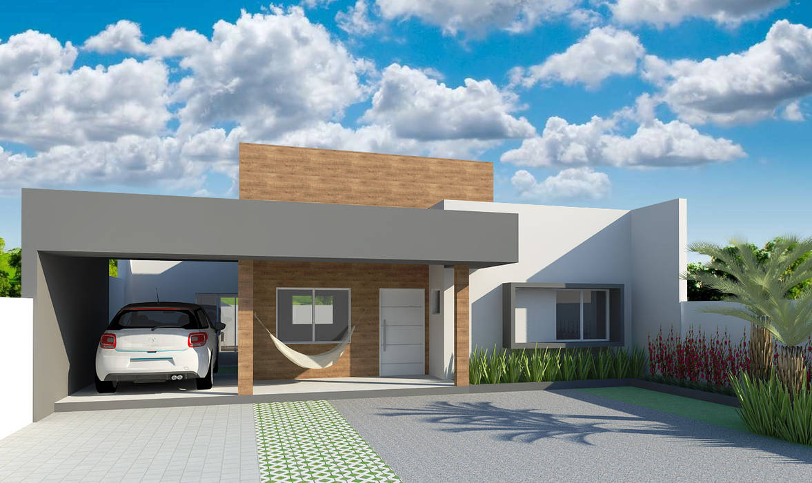Wallpaper Casa De Praia Casas Modernas Por Estudio Criativo Arquitetura E Free