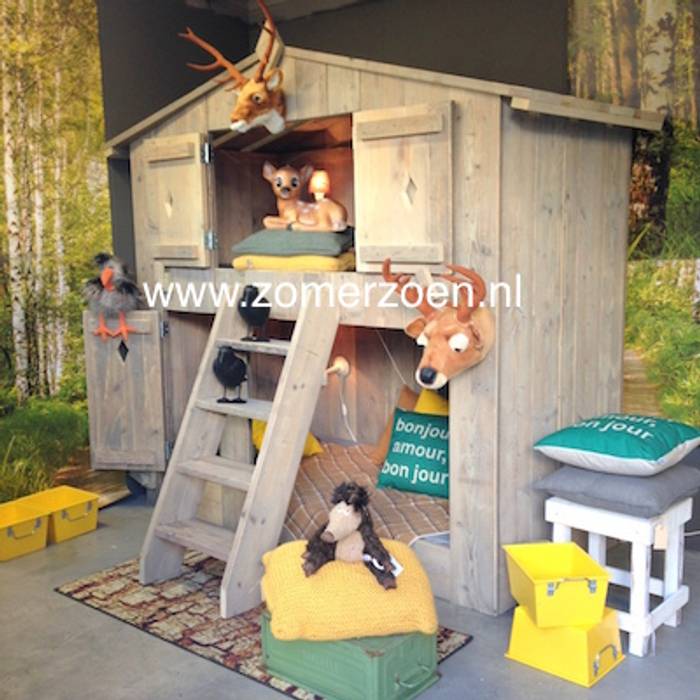 Bedden, Zomerzoen Milheeze Zomerzoen Milheeze Country style nursery/kids room