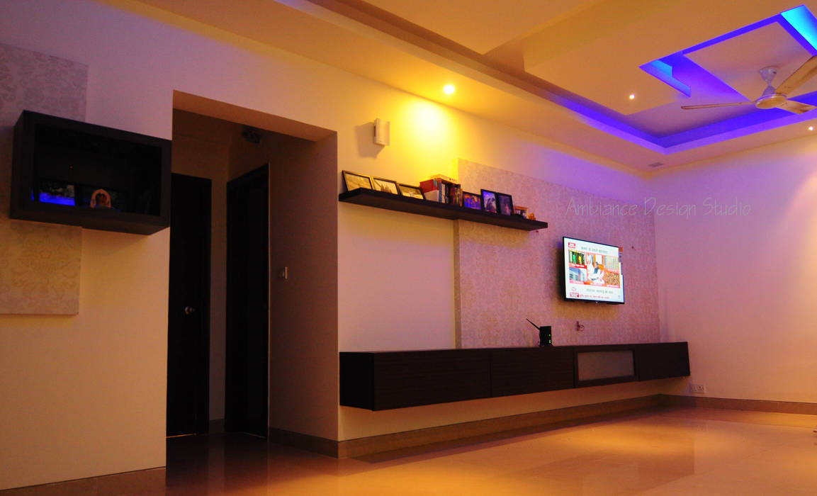 Mr Siddhart Shandilya, Ambiance Design Studio Ambiance Design Studio Minimalist living room