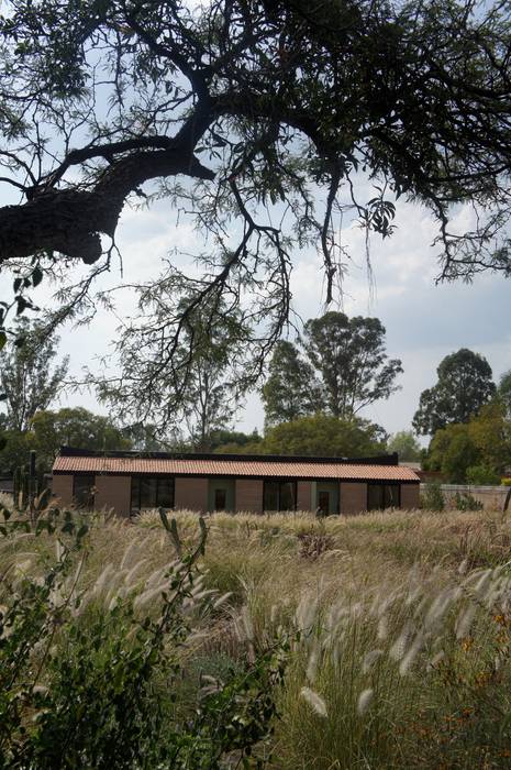 Casa Estudio Sabinos, Juan Carlos Loyo Arquitectura Juan Carlos Loyo Arquitectura Jardines de estilo moderno