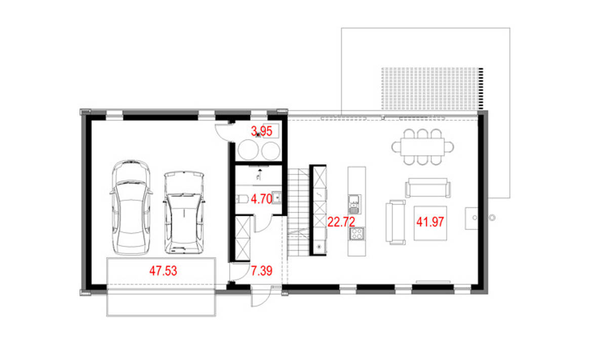 Projekty domów - House 27 Majchrzak Pracownia Projektowa dom,dompp,majchrzak,majchrzak pracownia projektowa,projekty domów,projekty gotowe,projekty indywidualne,house 27