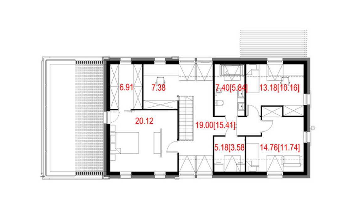 modern by Majchrzak Pracownia Projektowa, Modern