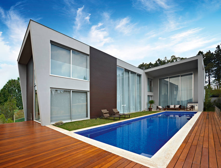 Casa Vila Alpina 02, Márcia Carvalhaes Arquitetura LTDA. Márcia Carvalhaes Arquitetura LTDA. Modern Pool