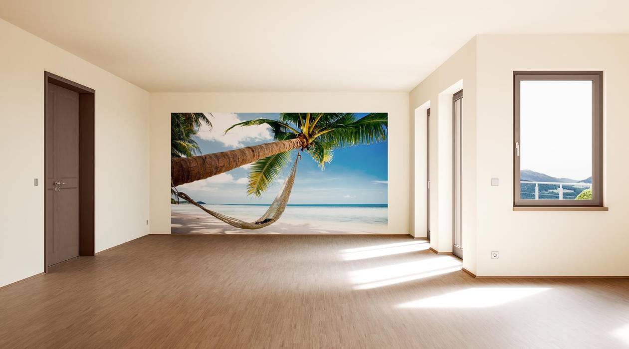Wohnwelt Exotic, makasa makasa Tropical style living room