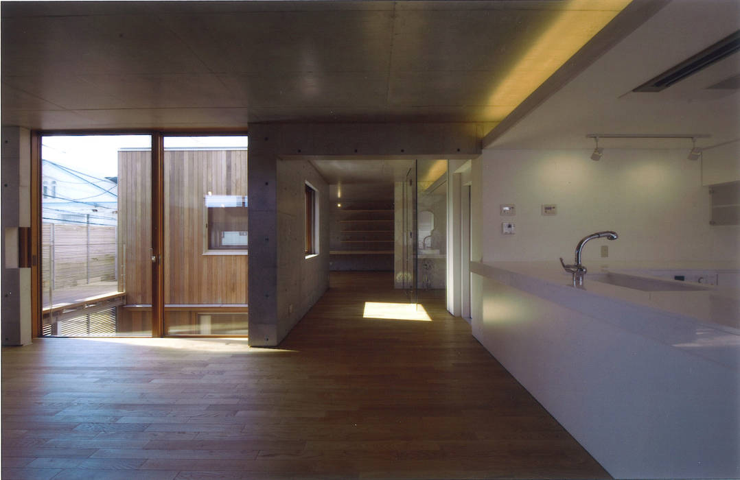 ツチヤタケシ建築事務所 Modern Living Room Homify ツチヤタケシ建築事務所 Modern Living Room Homify