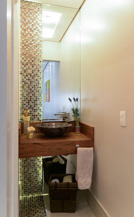 Residência Jardim Avelino, LAM Arquitetura | Interiores LAM Arquitetura | Interiores Modern bathroom