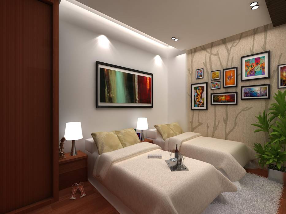 homify Modern style bedroom