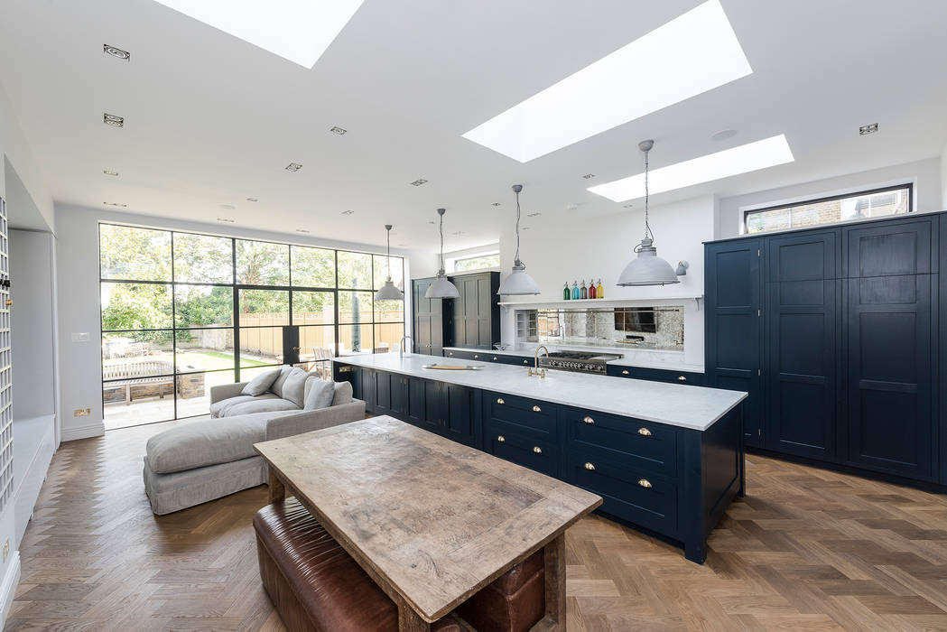 Full renovation on Trinity Road, London, Grand Design London Ltd Grand Design London Ltd Кухня в стиле модерн