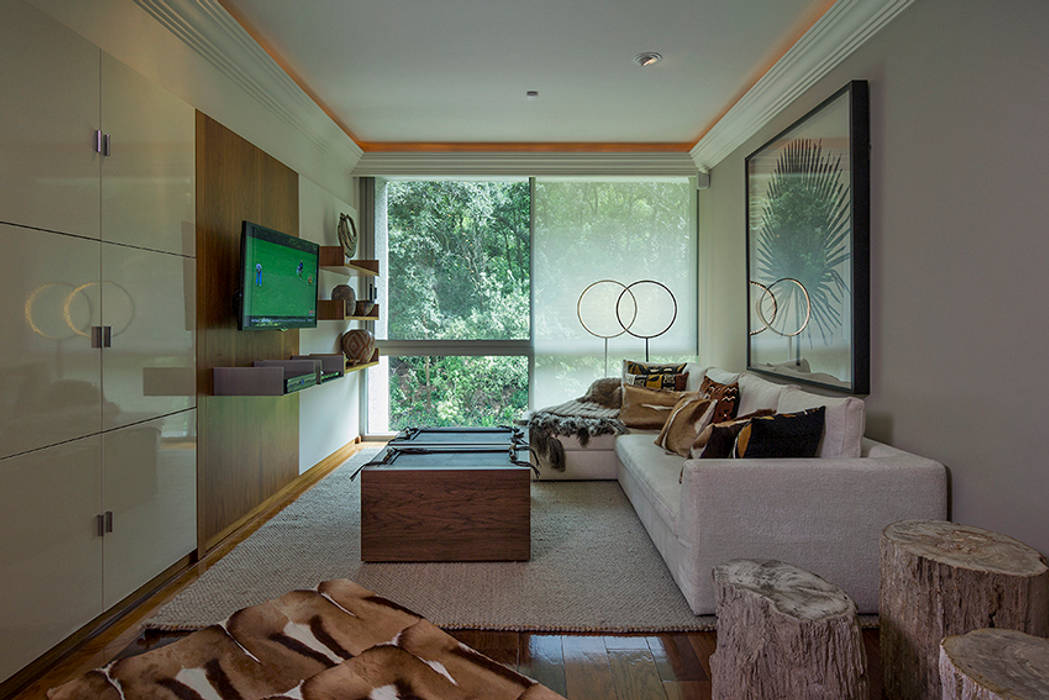 Residencia Toronjos, Olivia Aldrete Haas Olivia Aldrete Haas Modern Living Room