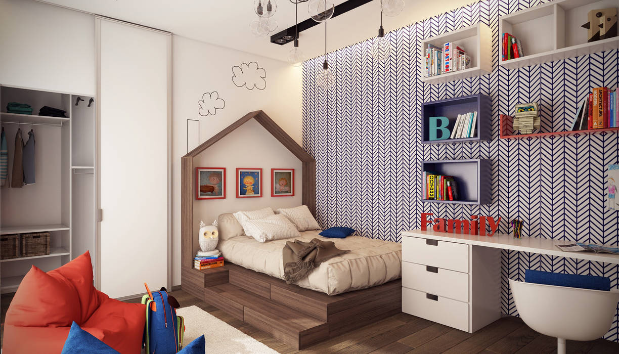 Загородный дом "Natürliche", Artichok Design Artichok Design Nursery/kid’s room Wood Wood effect