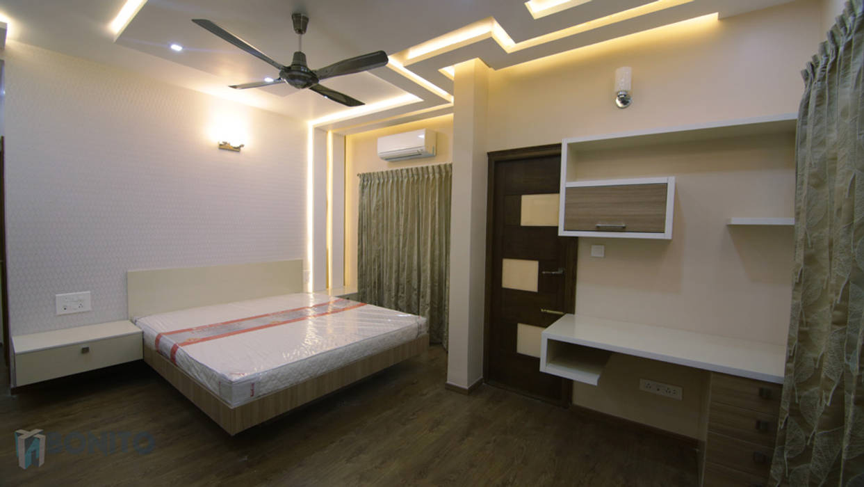Bedroom false ceiling design homify Asian style bathroom