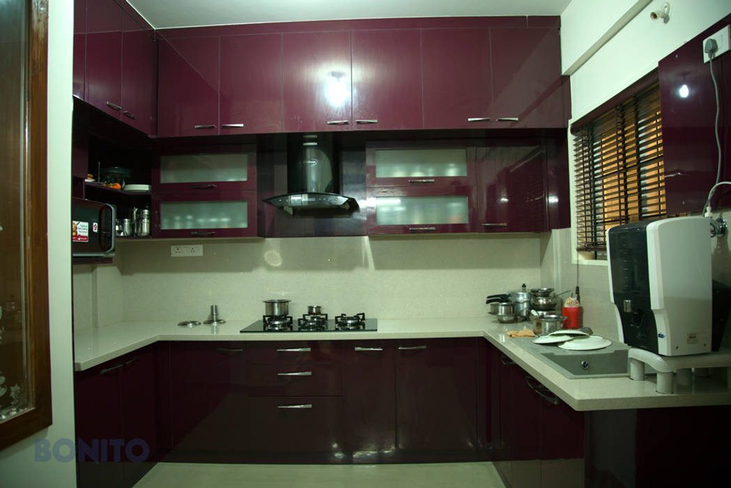Modular kitchen arrangement homify