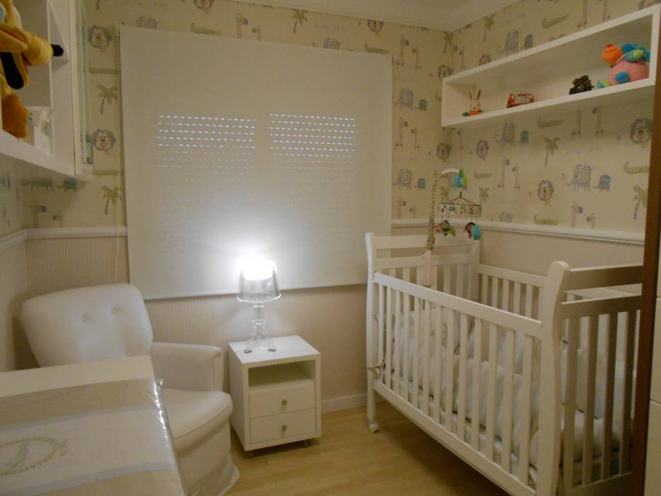 Dormitório Bebê Menino, Angela Ognibeni Arquitetura e Interiores Angela Ognibeni Arquitetura e Interiores Quarto infantil moderno