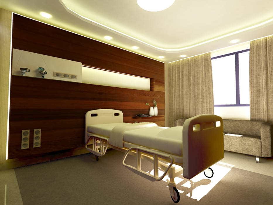 Medicine Hospital konsept tasarımı ve uygulama danışmanlığı, ARCHES DESIGN ARCHES DESIGN Espacios comerciales Hospitales