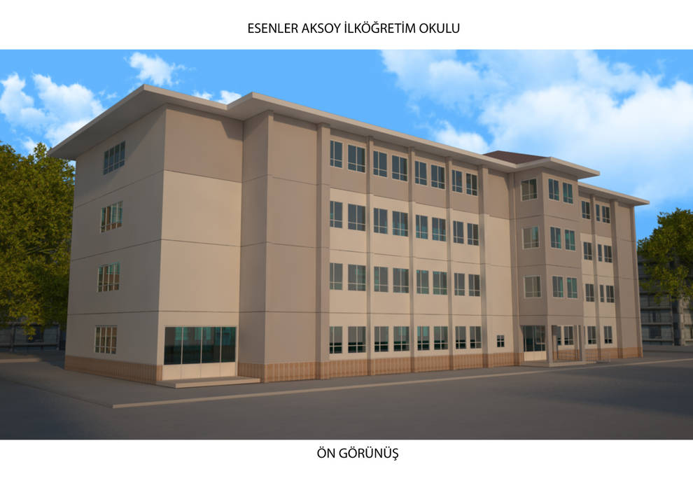 OKUL YENİLEME PRJ., GENT İÇ MİMARLIK GENT İÇ MİMARLIK Commercial spaces Schools