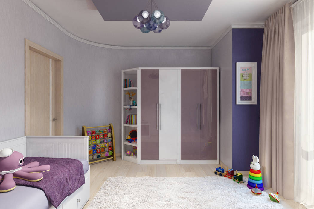 homify Modern nursery/kids room