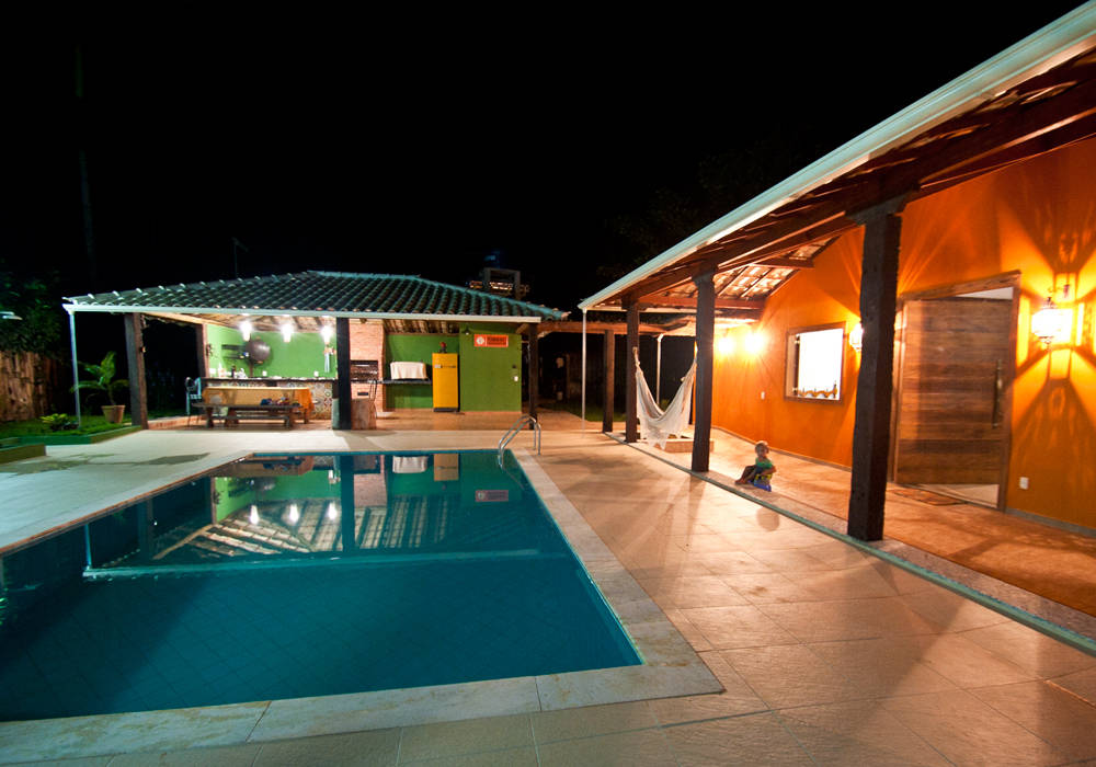 Projeto Casa de Sítio, Jaqueline Vale Arquitetura Jaqueline Vale Arquitetura บ้านและที่อยู่อาศัย