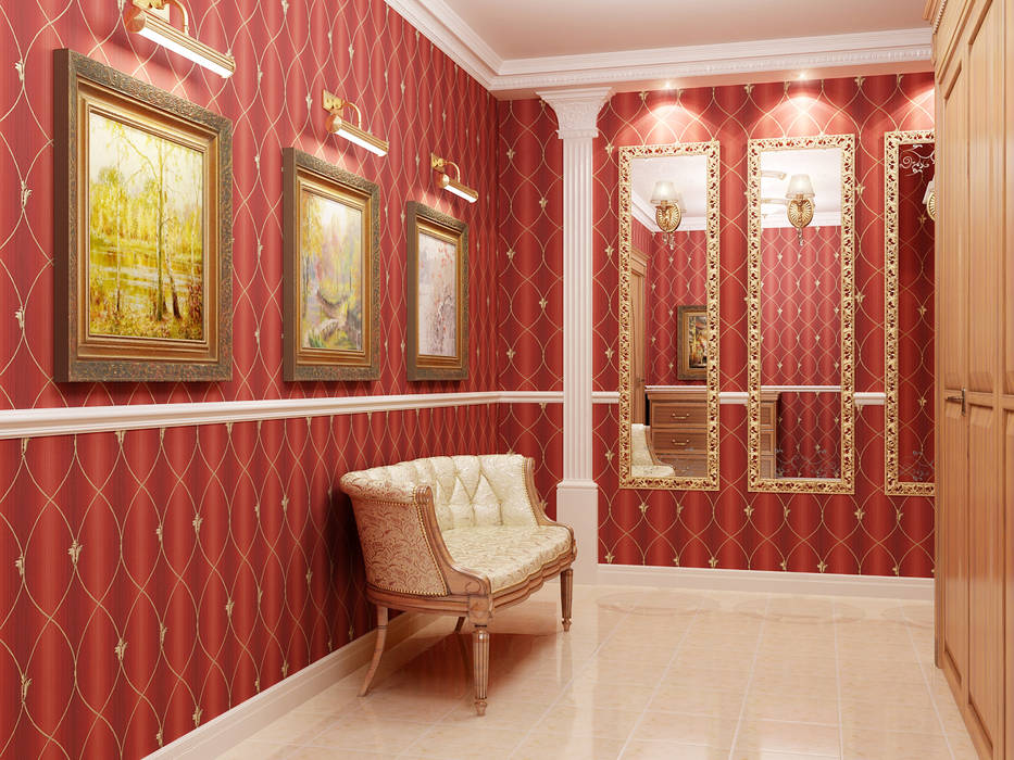 homify Classic style corridor, hallway and stairs