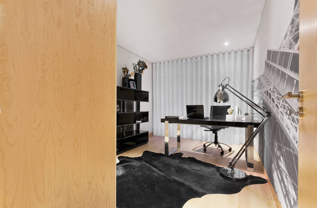 Spazio Park, Sónia Cruz - Arquitectura Sónia Cruz - Arquitectura Modern Study Room and Home Office