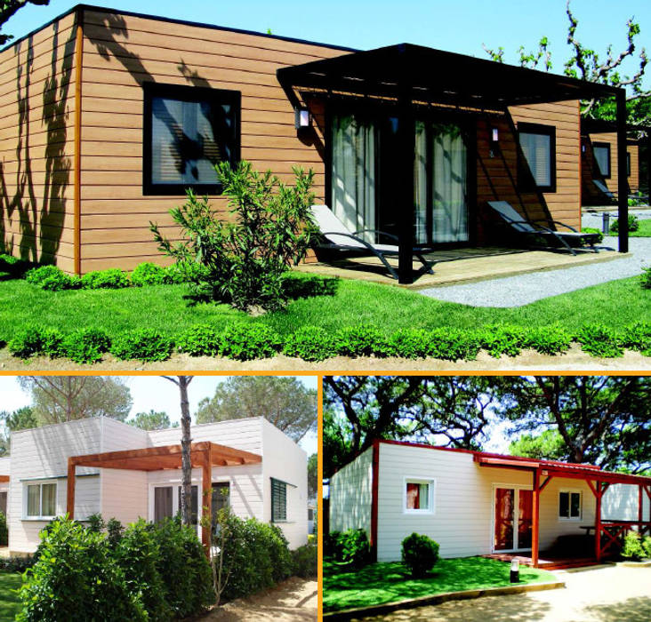 Casas de madera y bungalows , BS Ingeniería BS Ingeniería บ้านและที่อยู่อาศัย ไม้ Wood effect