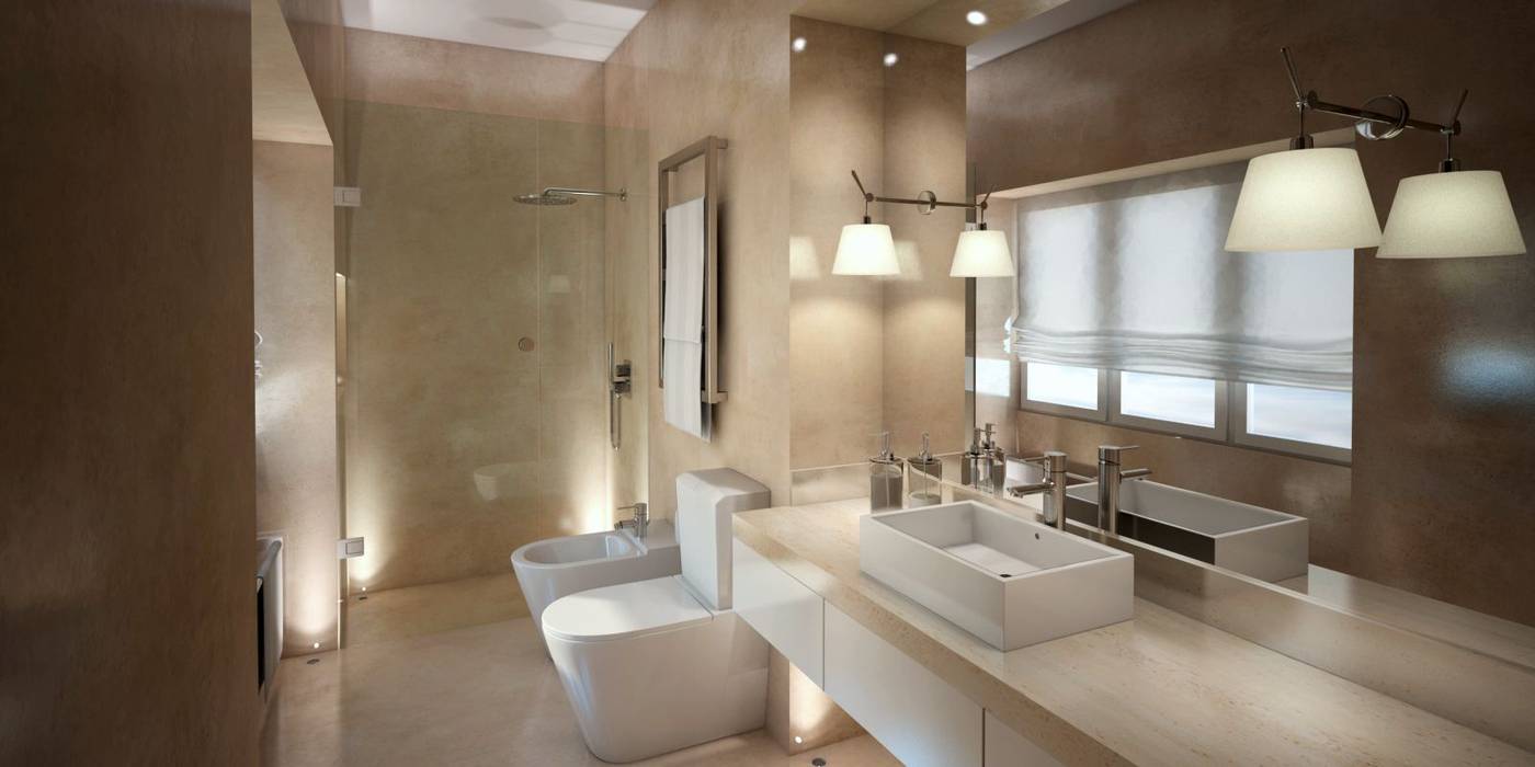 Moradia Sintra, MRS - Interior Design MRS - Interior Design Casas de banho modernas