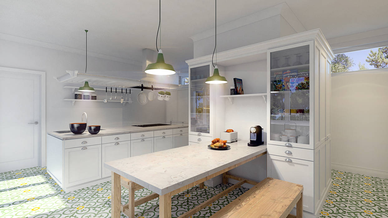 Moradia Sintra, MRS - Interior Design MRS - Interior Design Kitchen