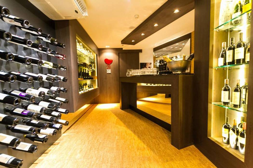 21 Wine Store Priscila Machado Arquitetura Espaços comerciais Lojas e imóveis comerciais