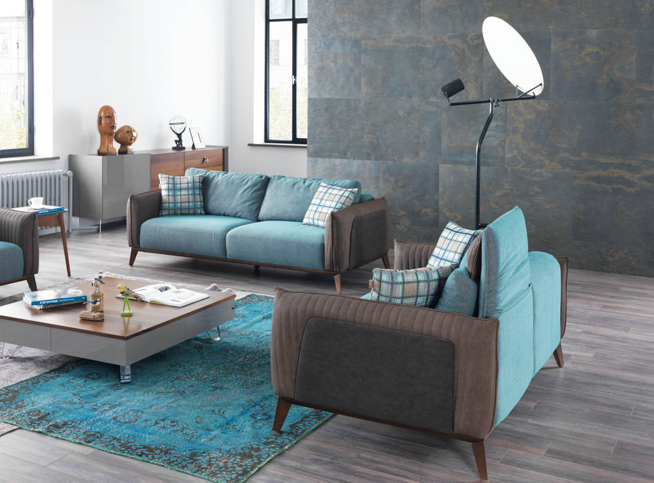 Benz Oturma Grubu, NILL'S FURNITURE DESIGN NILL'S FURNITURE DESIGN Phòng khách Sofas & armchairs