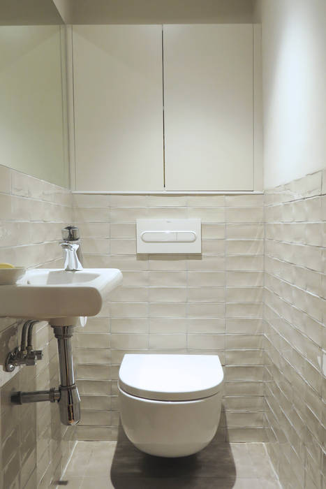 Vivienda Sant Cugat, Brick Serveis d'Interiorisme S.L. Brick Serveis d'Interiorisme S.L. Baños de estilo moderno