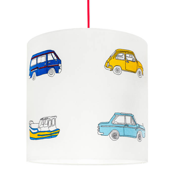 Lampy sufitowe Made by Colors, youngDECO youngDECO Nursery/kid’s room Cotton Red Lighting