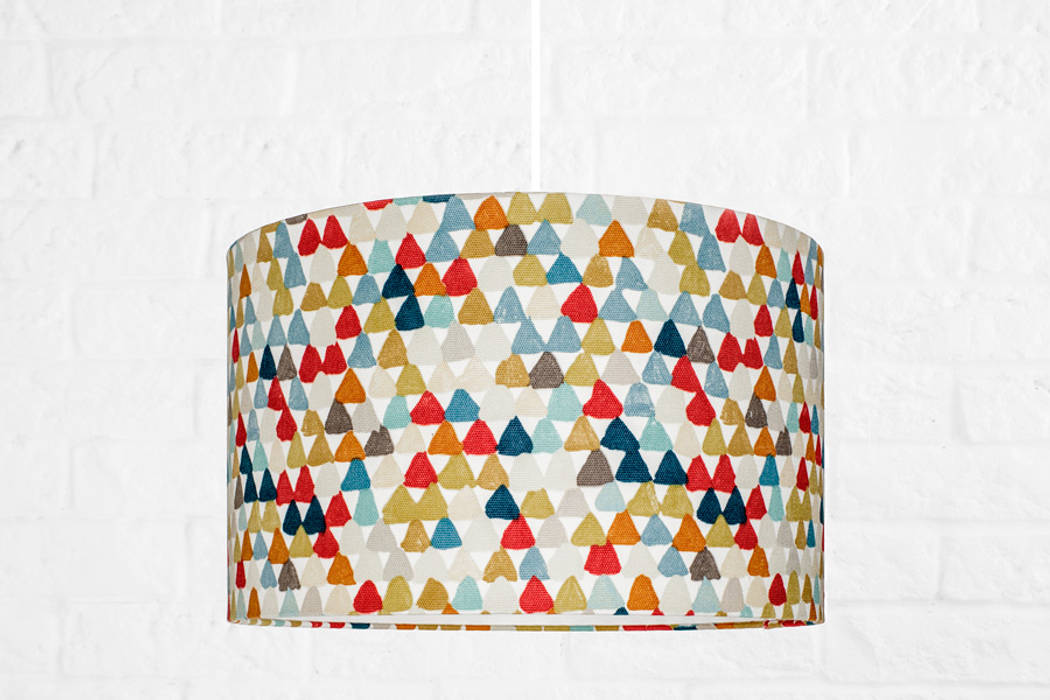 Lampy sufitowe Made by Colors, youngDECO youngDECO Modern nursery/kids room Cotton Red Lighting