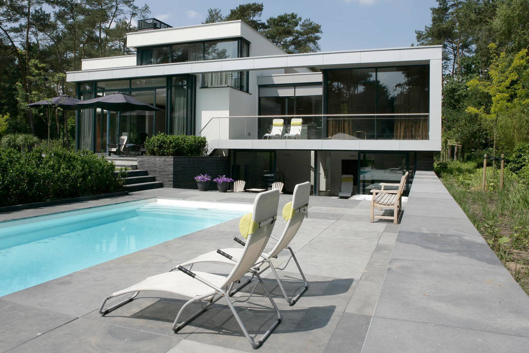 Woonhuis Bosch en Duin, Maas Architecten Maas Architecten Moderne Pools