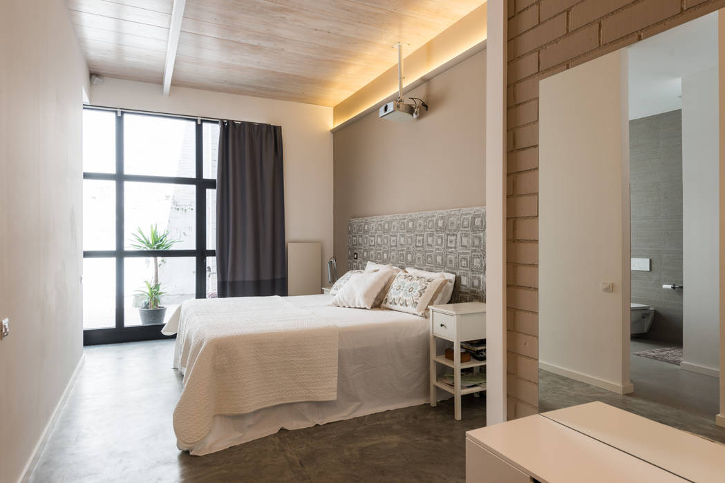 Dormitorio | Reforma Loft Barcelona | Standal homify Dormitorios de estilo moderno