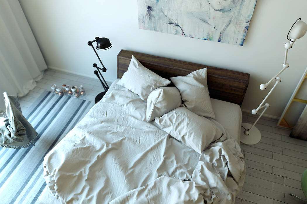 The Bed, ArqRender ArqRender Moderne Schlafzimmer