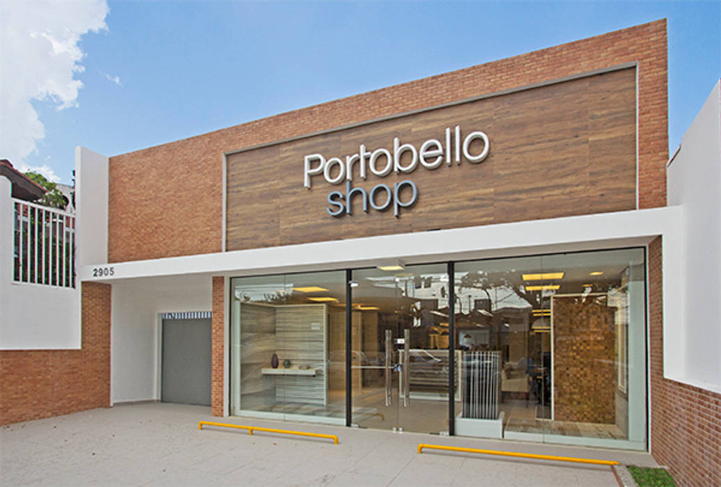 Loja Portobello Lojas Imoveis Comerciais Modernos Por Amac Construtora Moderno Homify