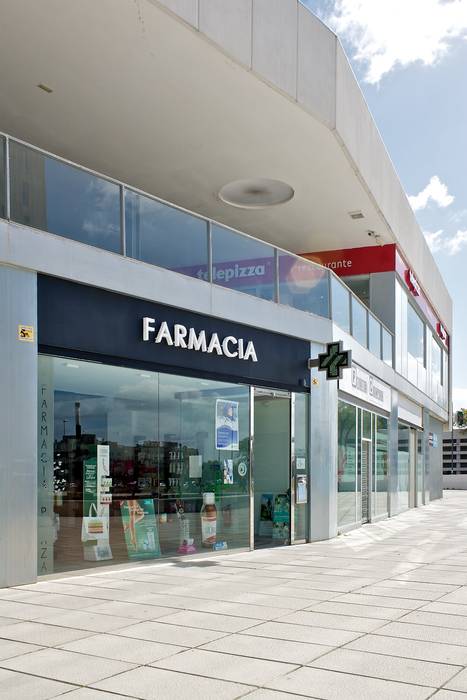 Farmacia TM, Sánchez-Matamoros | Arquitecto Sánchez-Matamoros | Arquitecto Modern study/office Glass