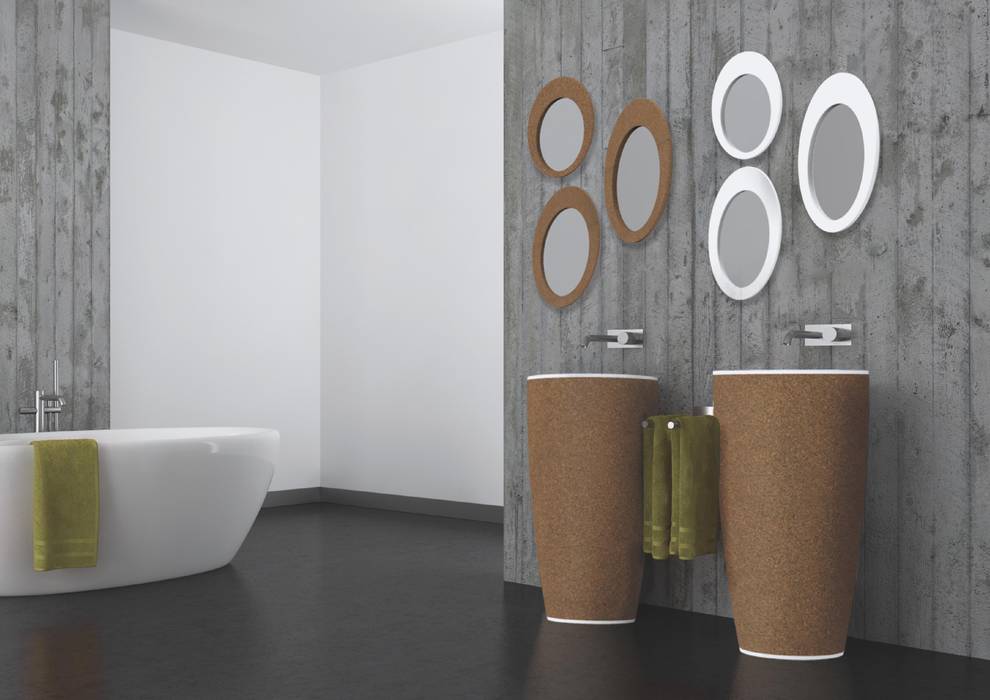 Lavatório NATUR, AMA Design AMA Design Bathroom Cork Sinks