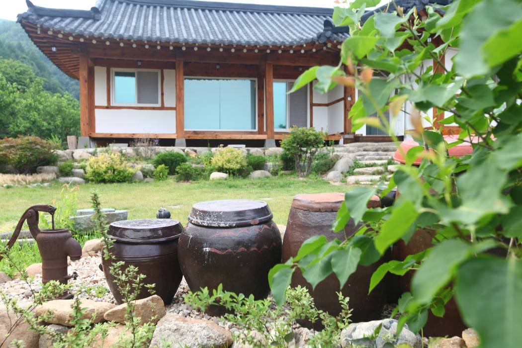 홍천 한옥 리모델링 , Apple Style Apple Style Asian style houses