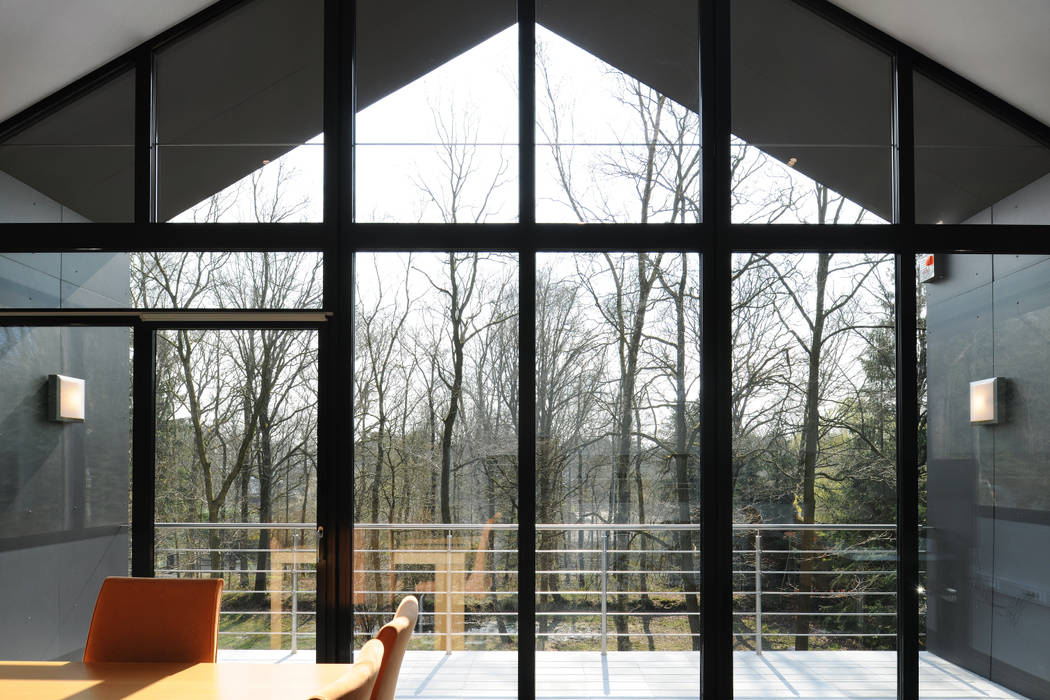 Sous-Bois, Luc Spits Architecture Luc Spits Architecture Modern windows & doors Windows